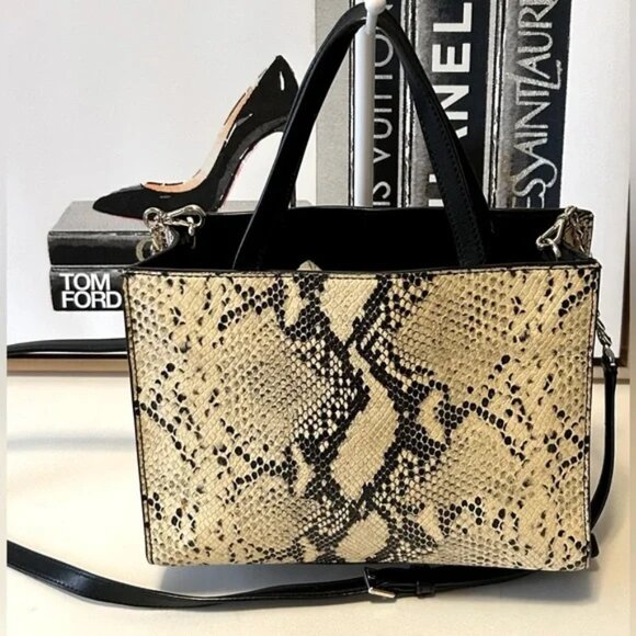 Kate Spade leather snakeskin croc embossed Crossbody bag shoulder bag - Picture 5 of 10